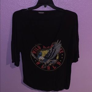 Fashion nova V-neck shirt